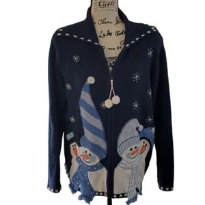 Tiara International Christmas Sweater Sz S